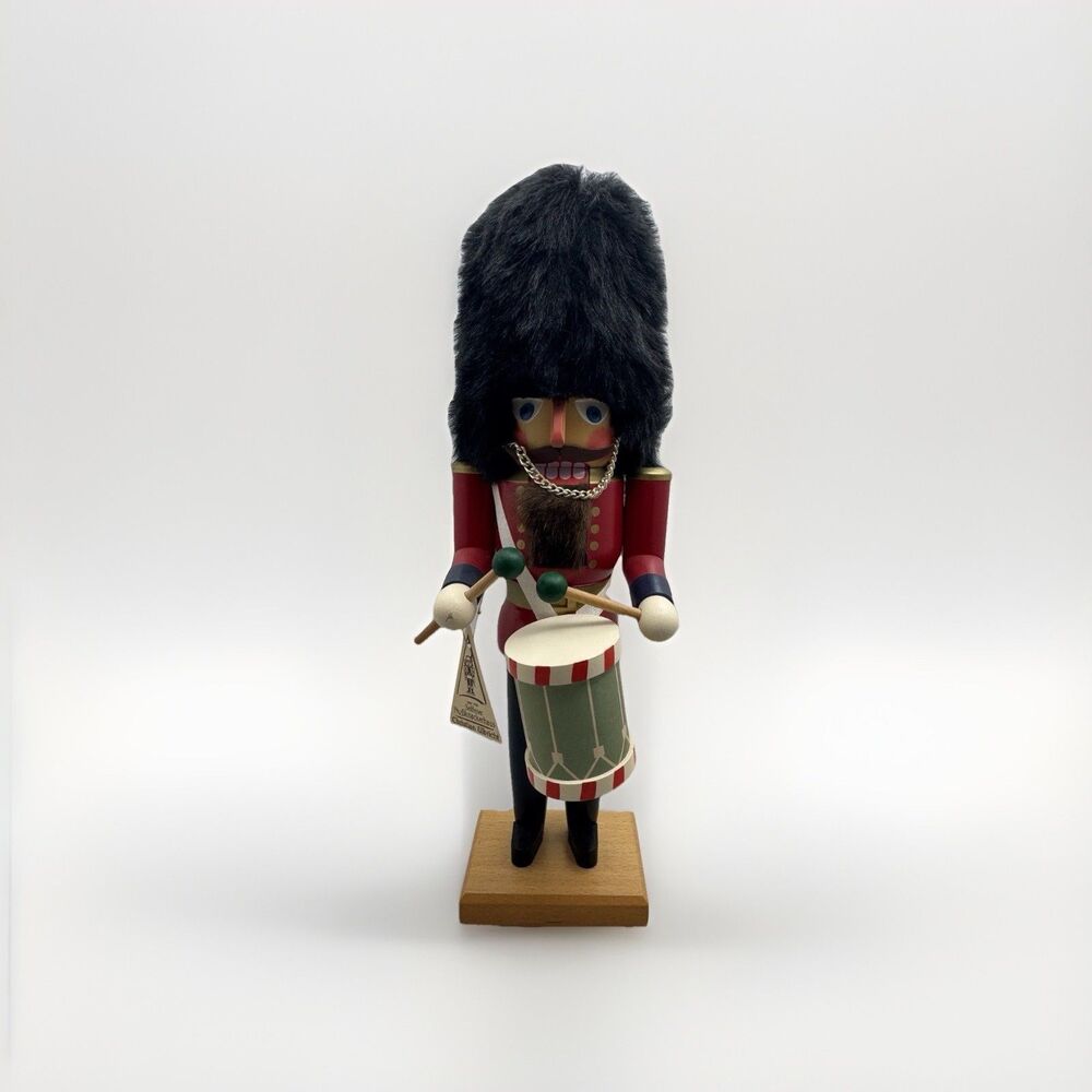 Christian Ulbricht Toy Soldier Drummer German Nutcracker Germany